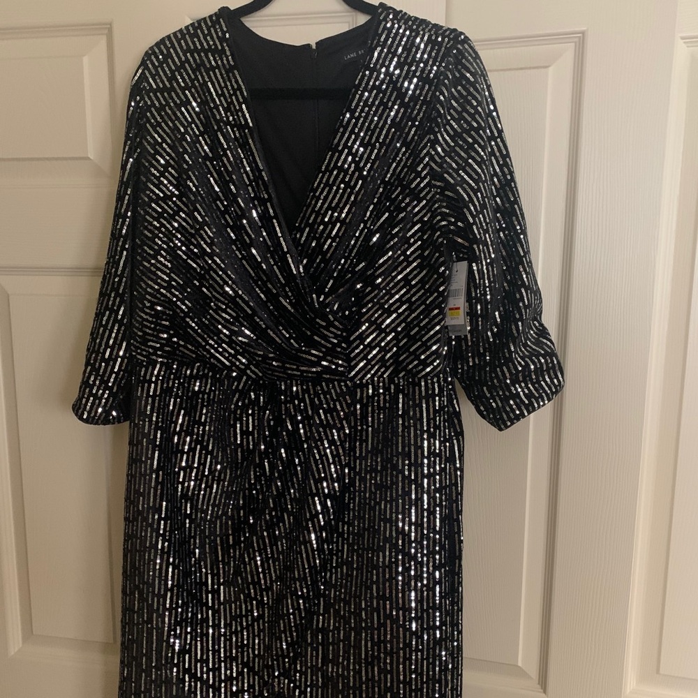 Layne Bryant sequin dress stretchy